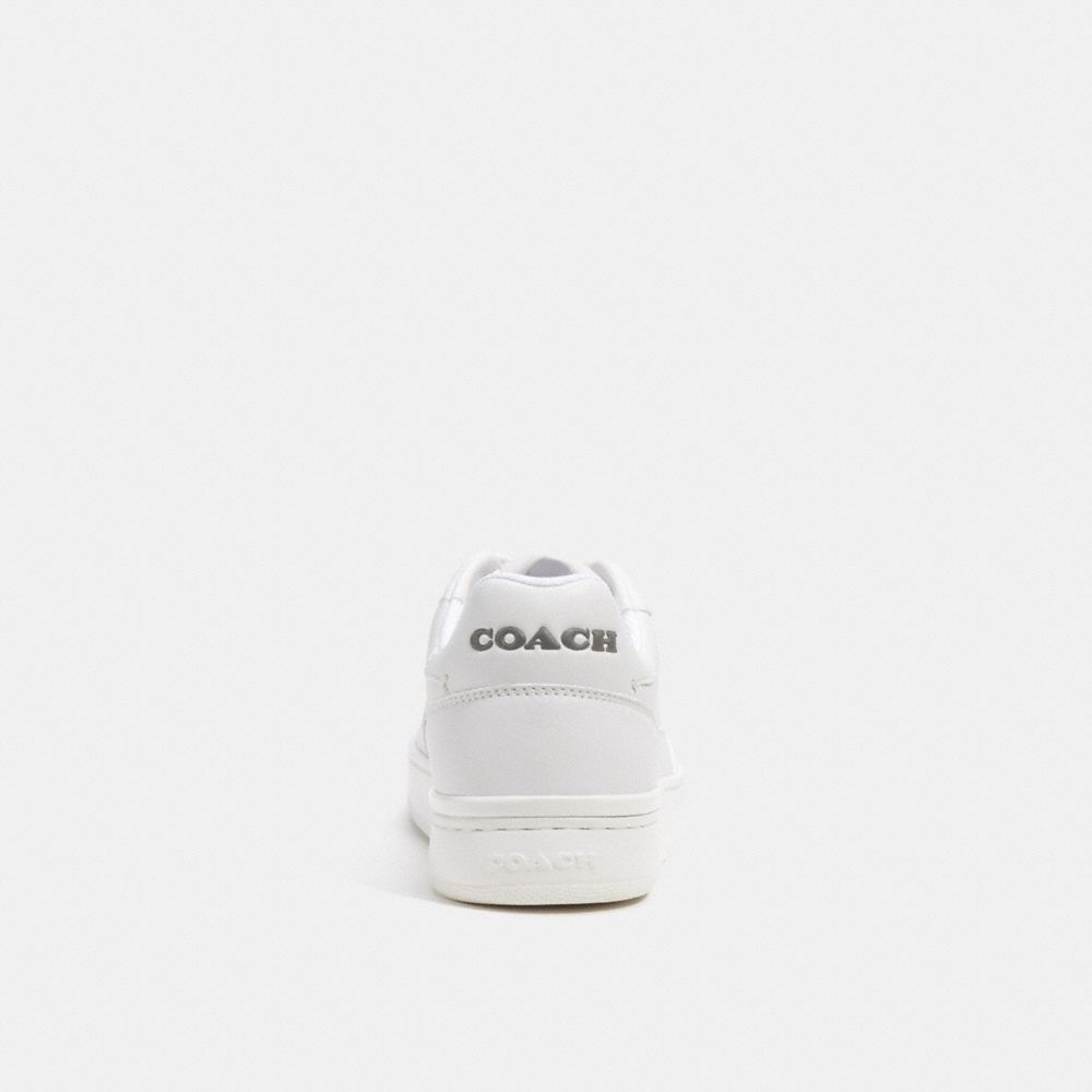 Coach Clip Court Low Top Sneaker Optic White