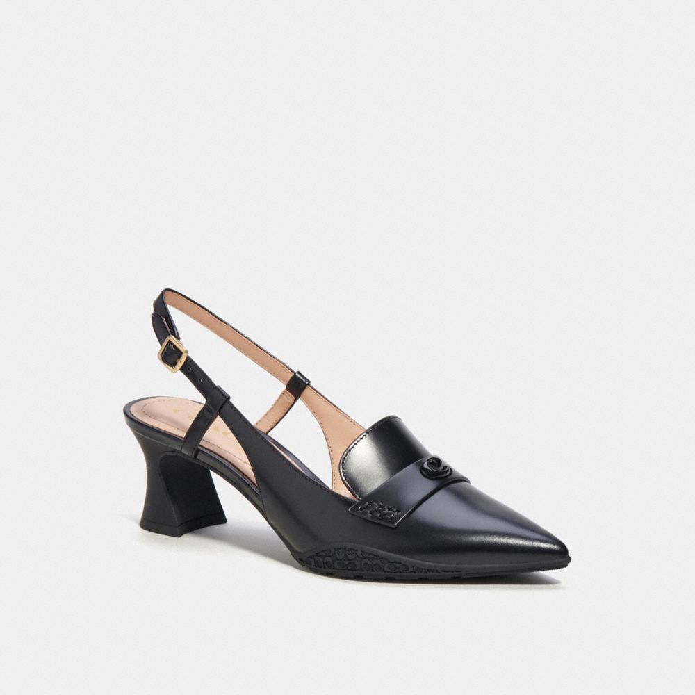 Coach Nikola Hybrid Slingback Black