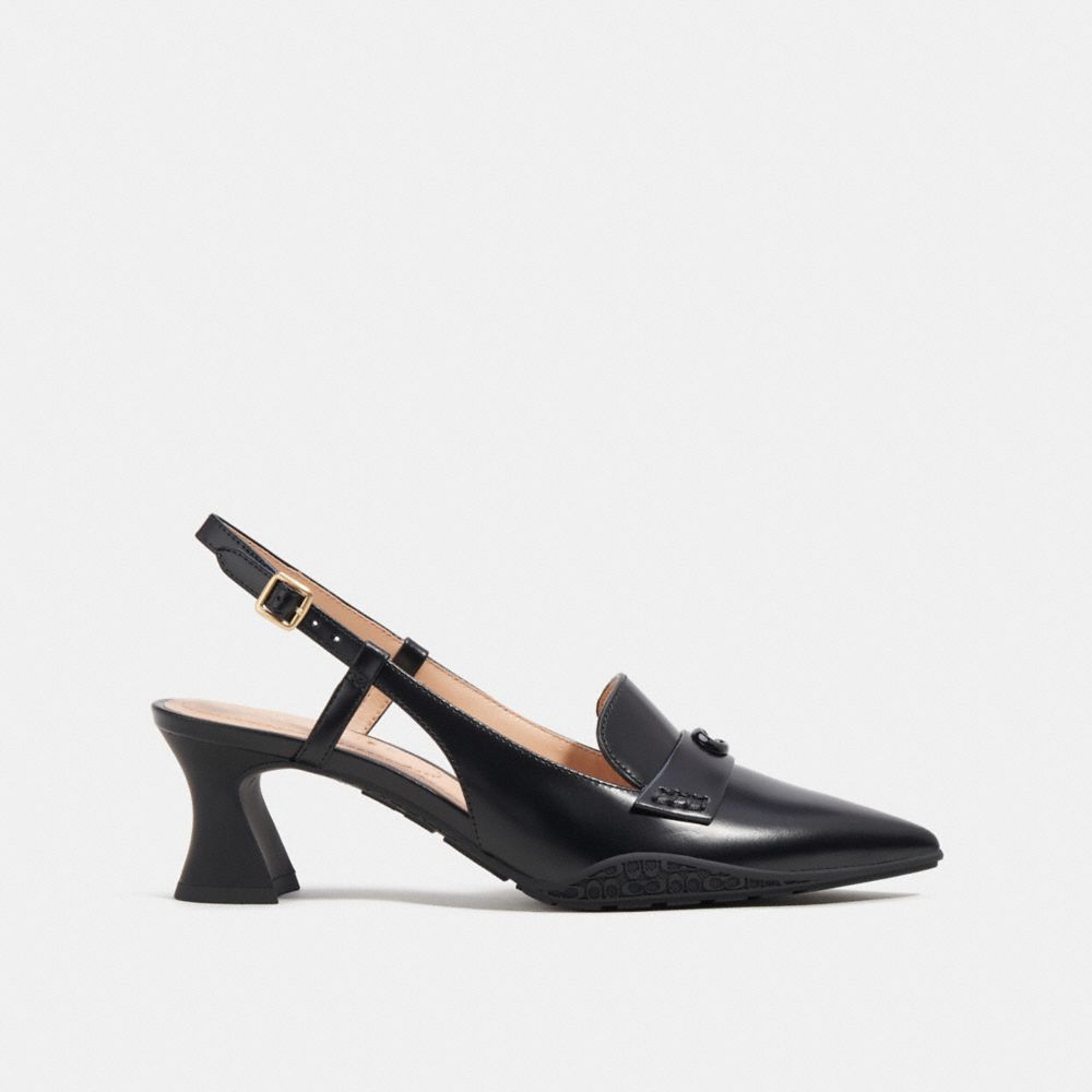 Coach Nikola Hybrid Slingback Black