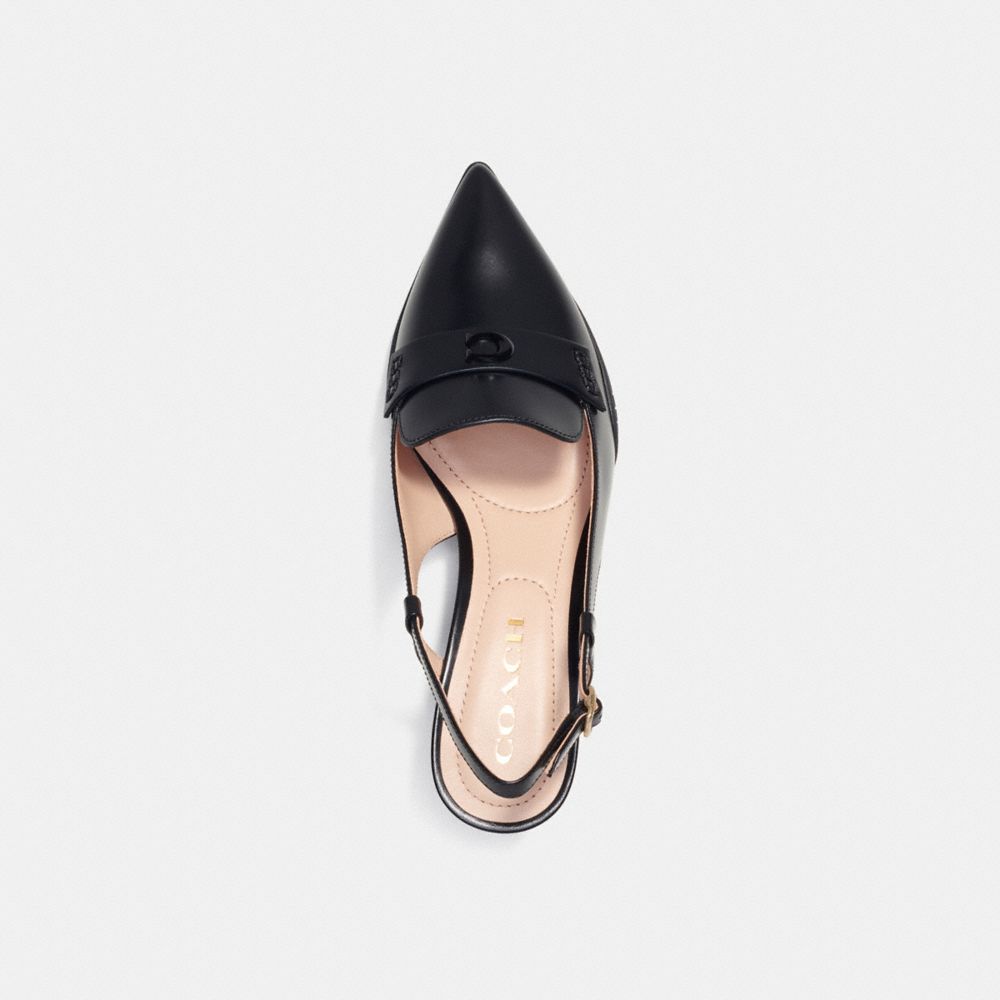 Coach Nikola Hybrid Slingback Black