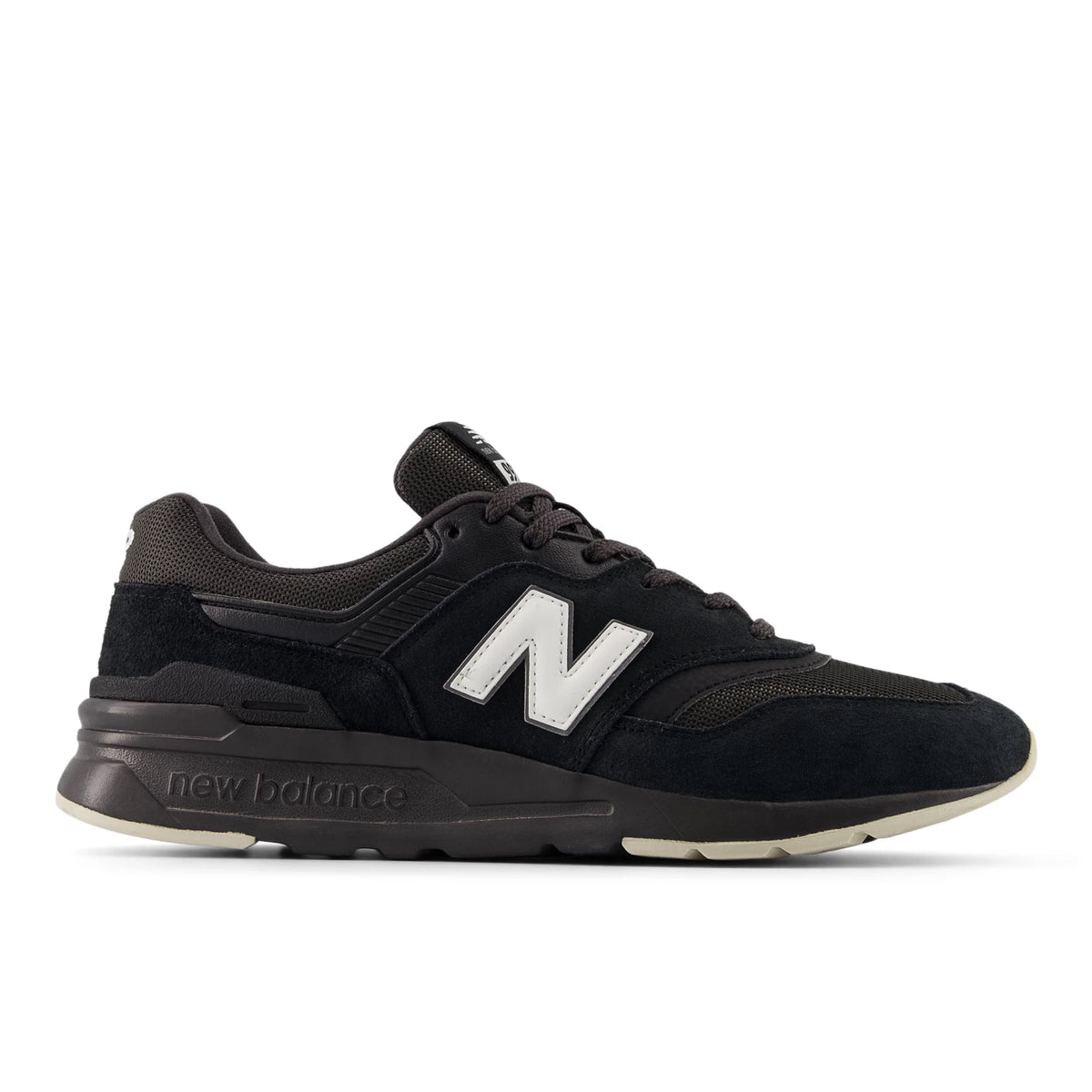 New Balance 997H Black with Black Cement and White