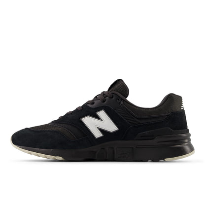 New Balance 997H Black with Black Cement and White