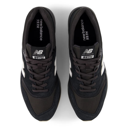 New Balance 997H Black with Black Cement and White