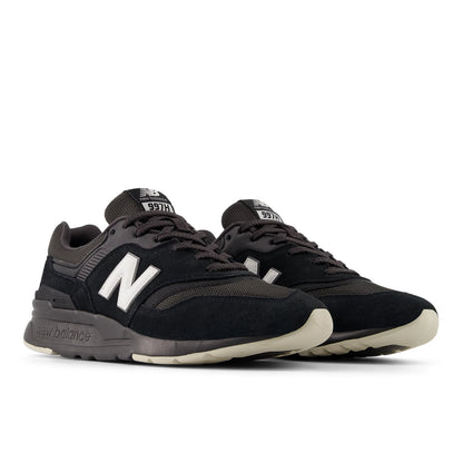 New Balance 997H Black with Black Cement and White