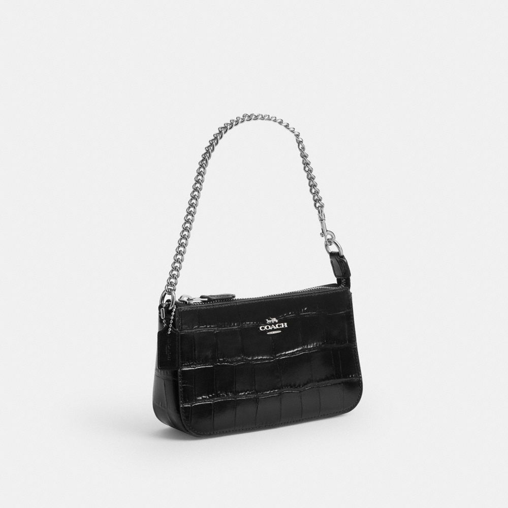 Coach Nolita 19 Silver Black
