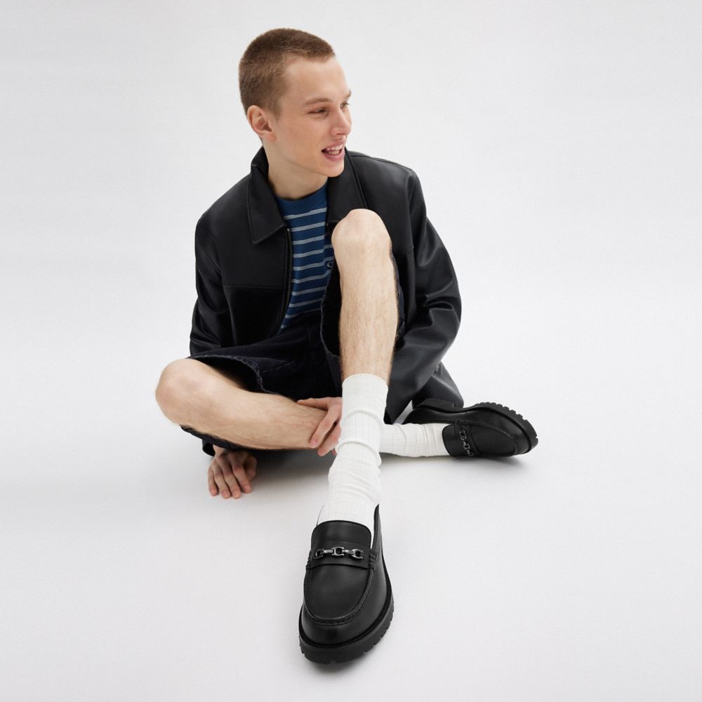 Coach Brooks Loafer Black
