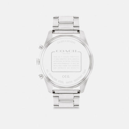 Coach Cole Watch, 44 Mm Stainless Steel