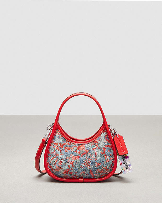 Mini Ergo Bag In Upcrushed Upcrafted Leather Coachtopia Leather-Miami Red Multi Coachtopia Leather-Miami Red Multi