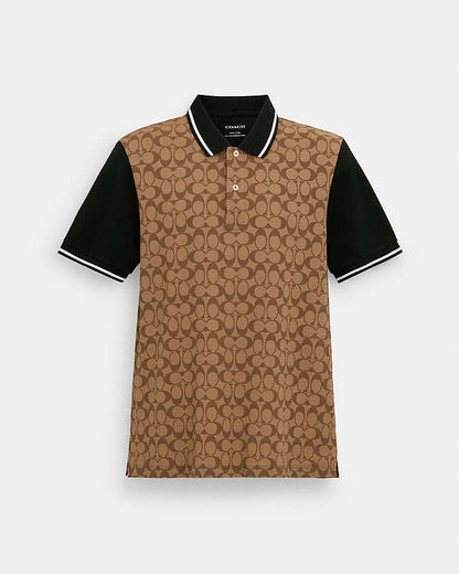 Signature Polo Khaki Signature Khaki Signature