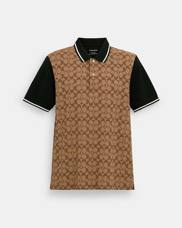 Signature Polo Khaki Signature Khaki Signature
