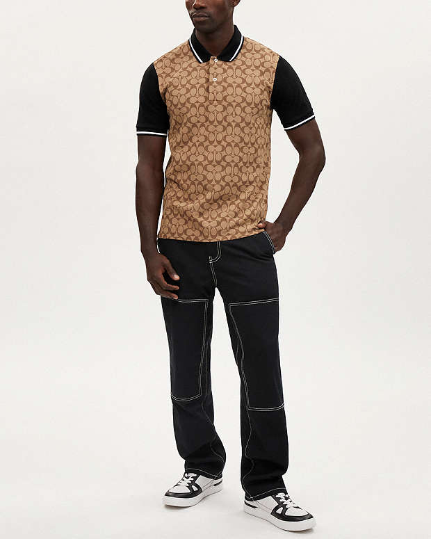 Signature Polo Khaki Signature Khaki Signature