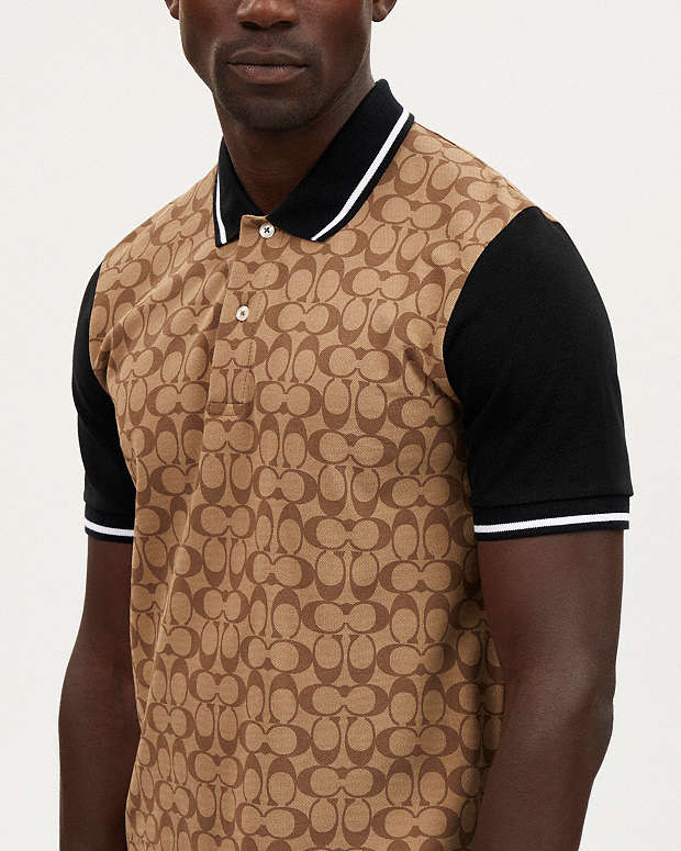 Signature Polo Khaki Signature Khaki Signature