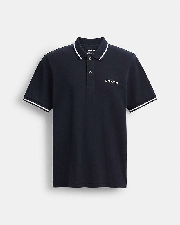 Signature Trim Polo Navy Navy