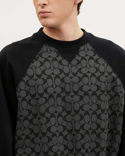 Signature Crewneck Sweatshirt Charcoal Signature Charcoal Signature