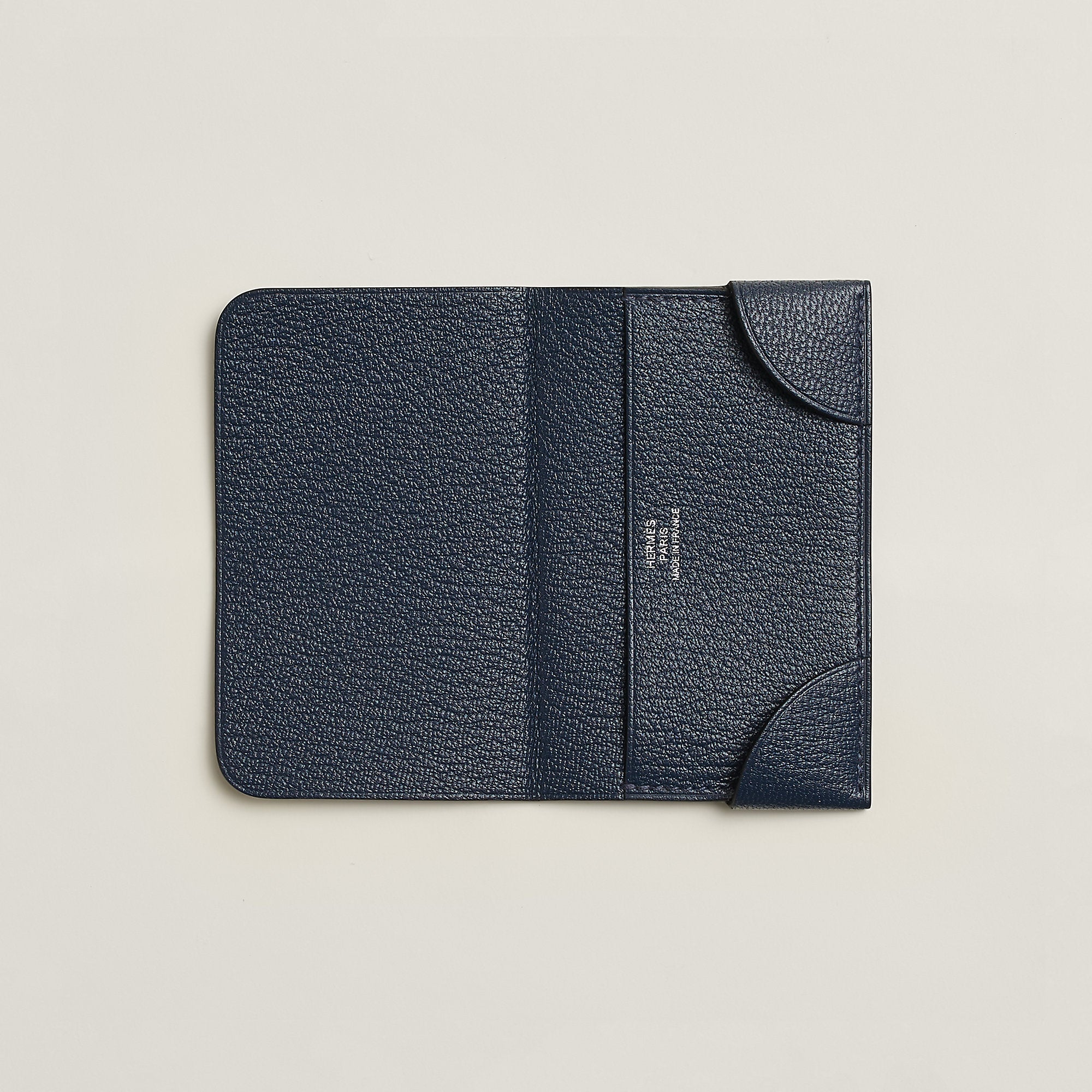  Hermes Coins De Malle Card Holder Navy
