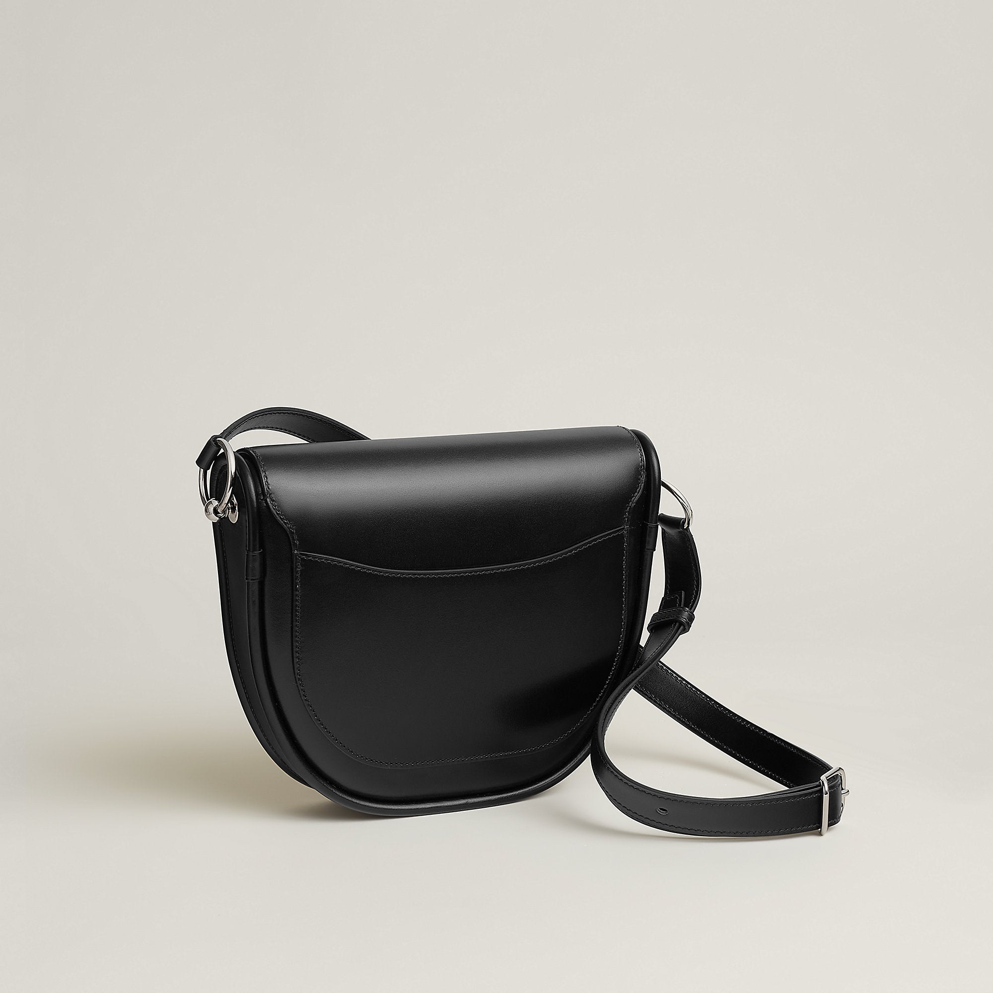  Hermes Collier D'Attelage Bag Noir