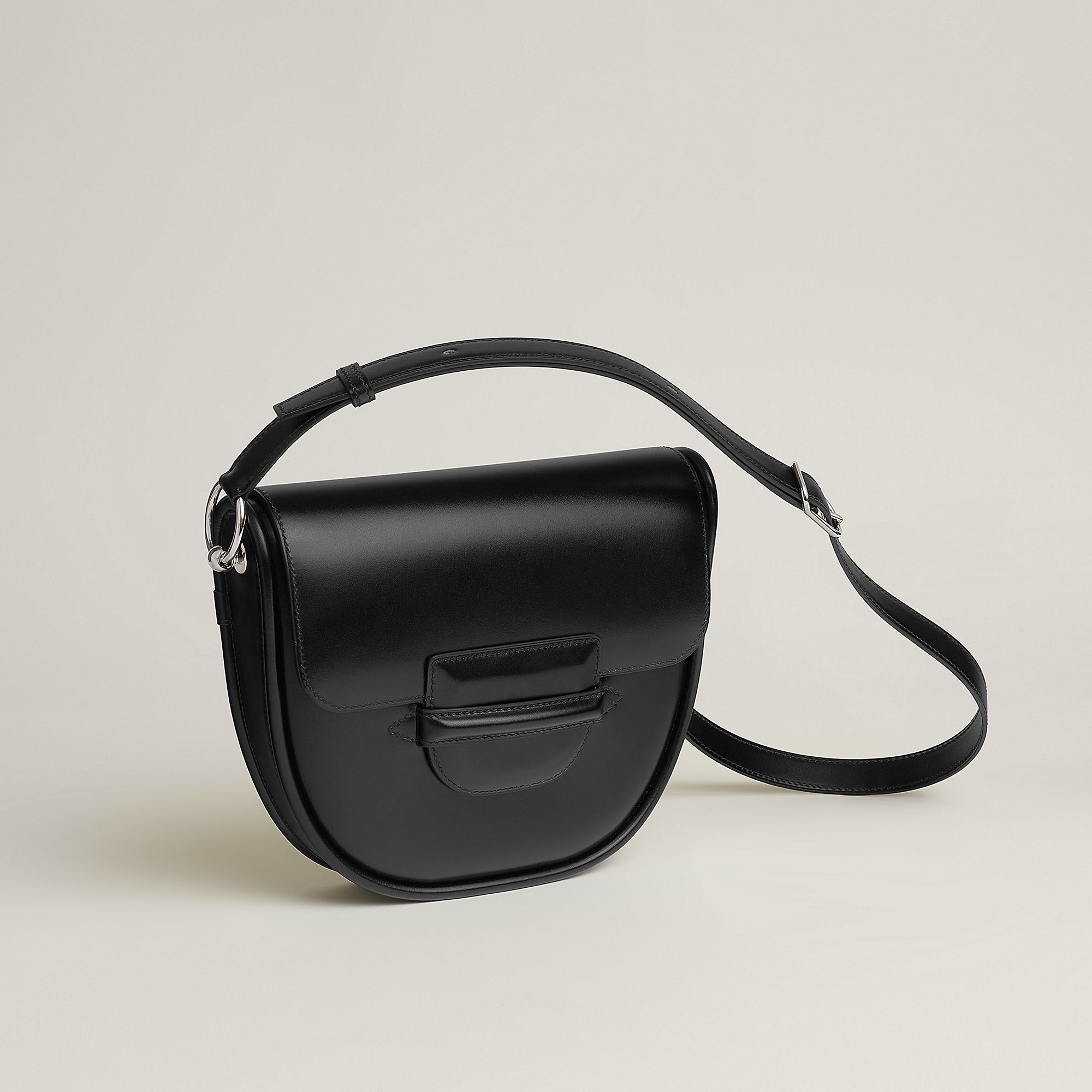  Hermes Collier D'Attelage Bag Noir