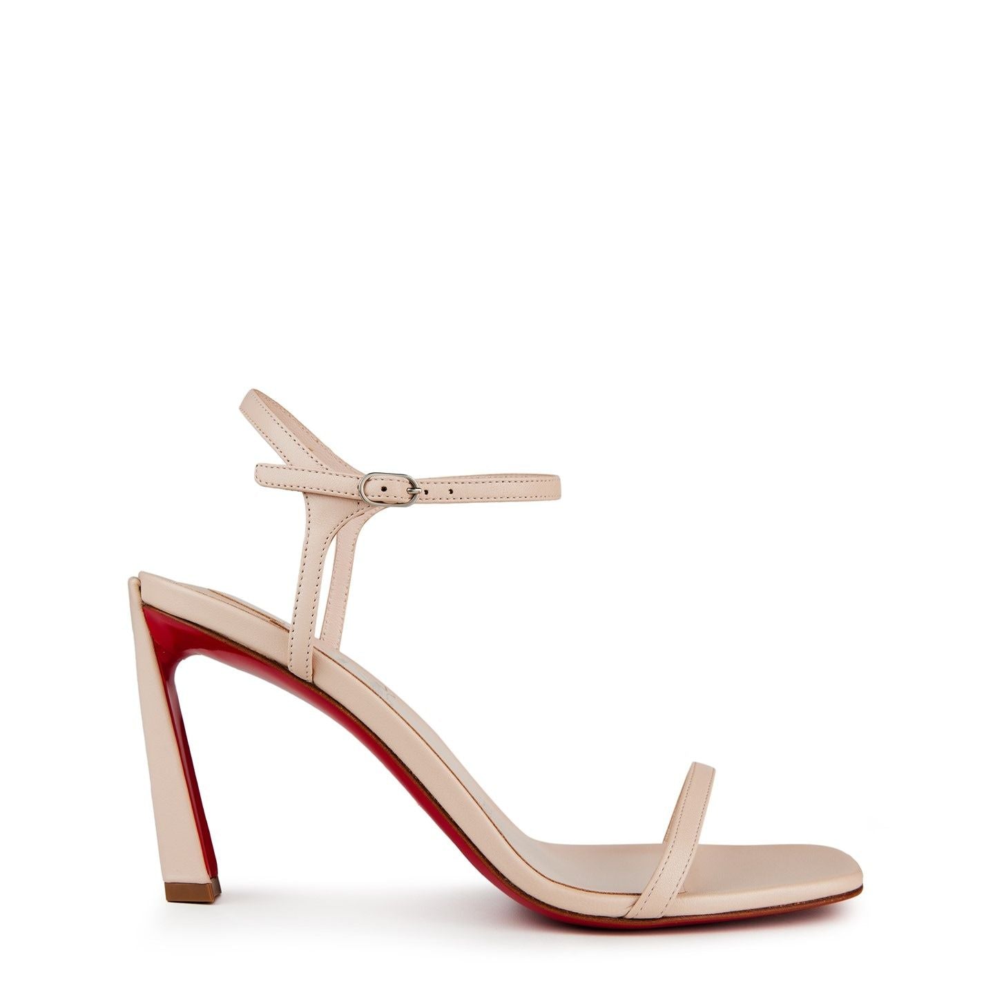  Condora 80mm Leather Sandals Leche Leche