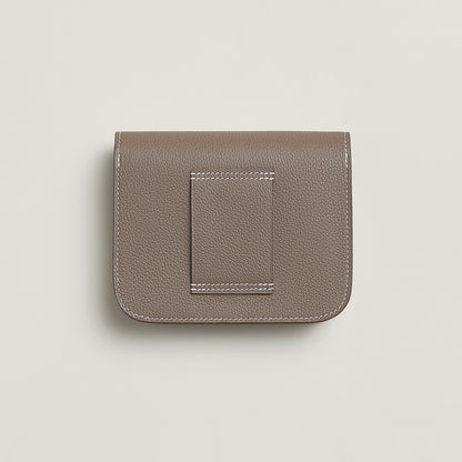  Hermes Constance Slim Bi Wallet Toupe