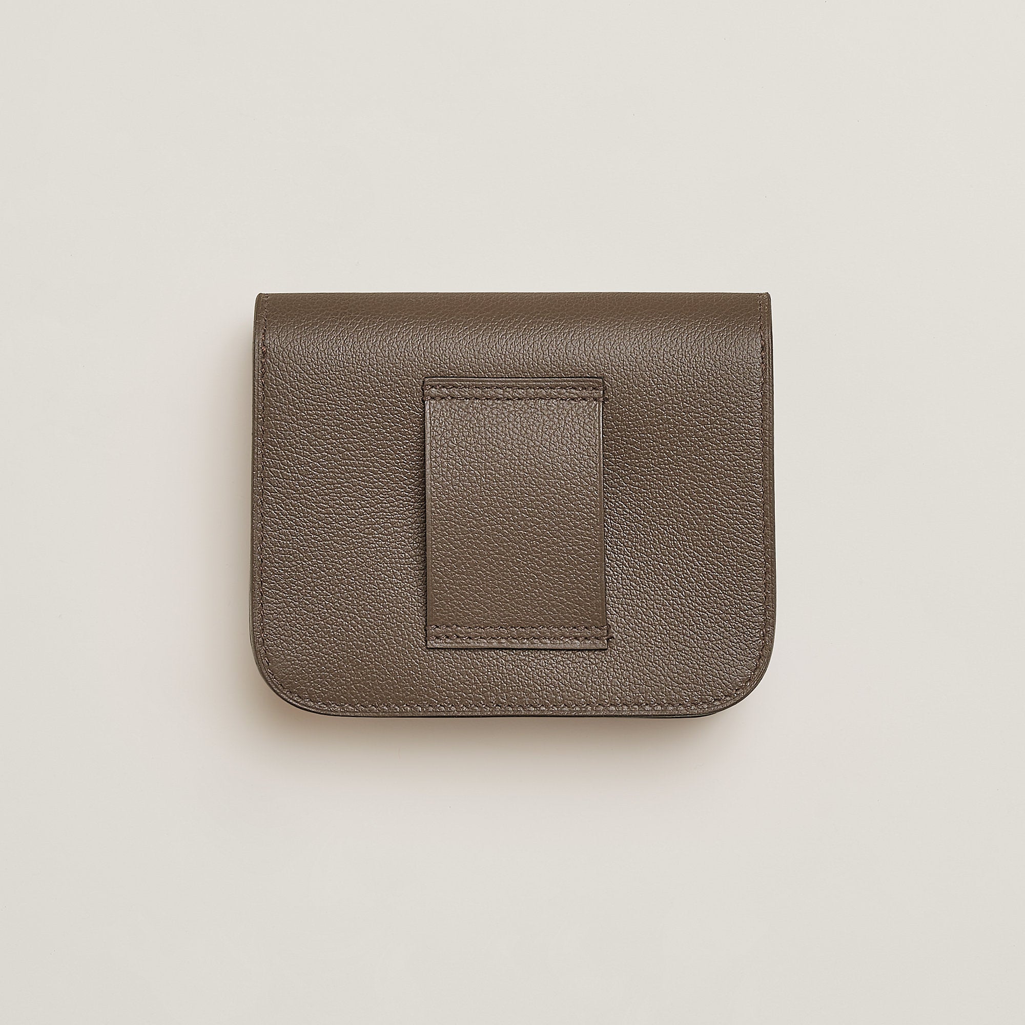  Hermes Constance Slim Bi Wallet Bleu Saphir