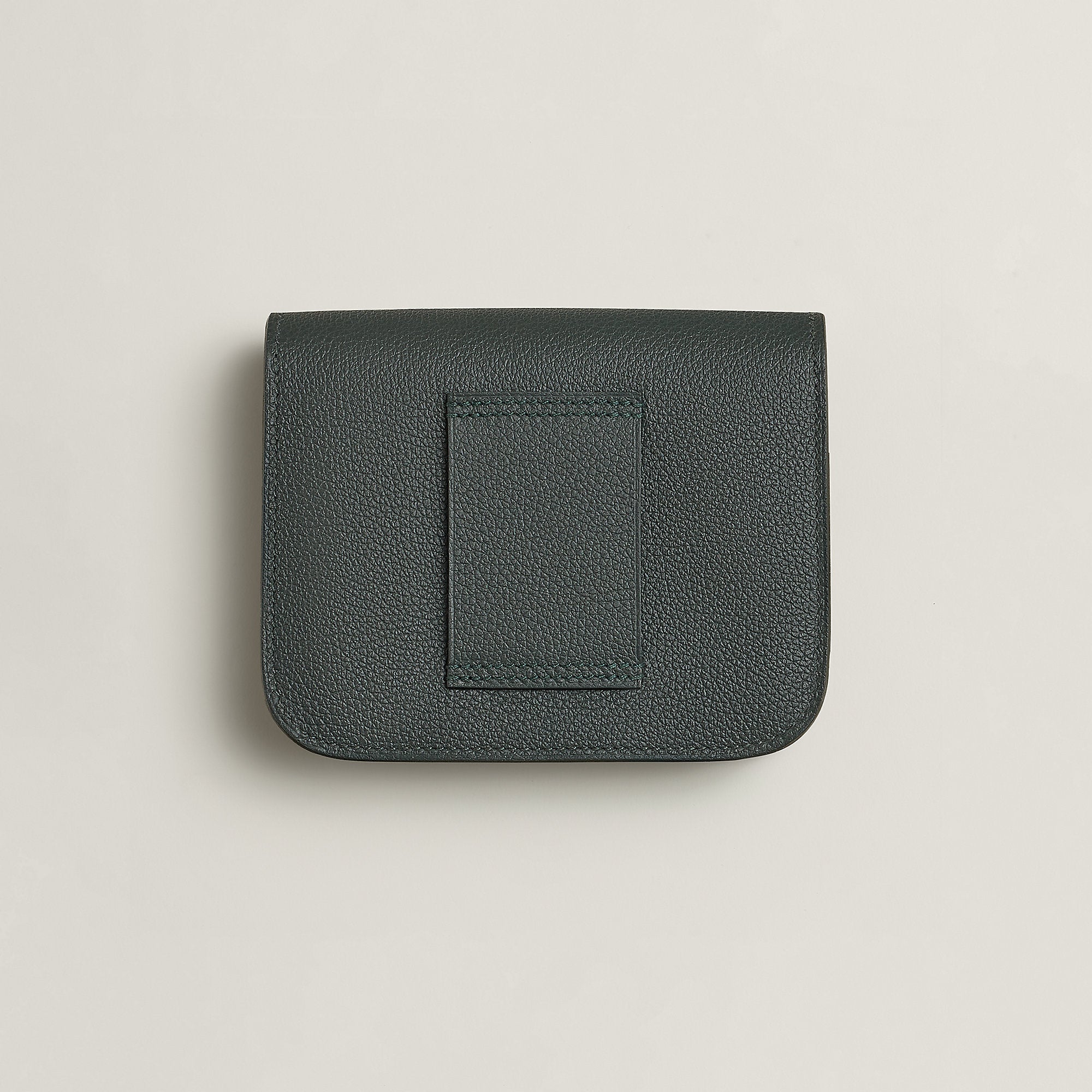  Hermes Constance Slim Bi Wallet Bleu Saphir