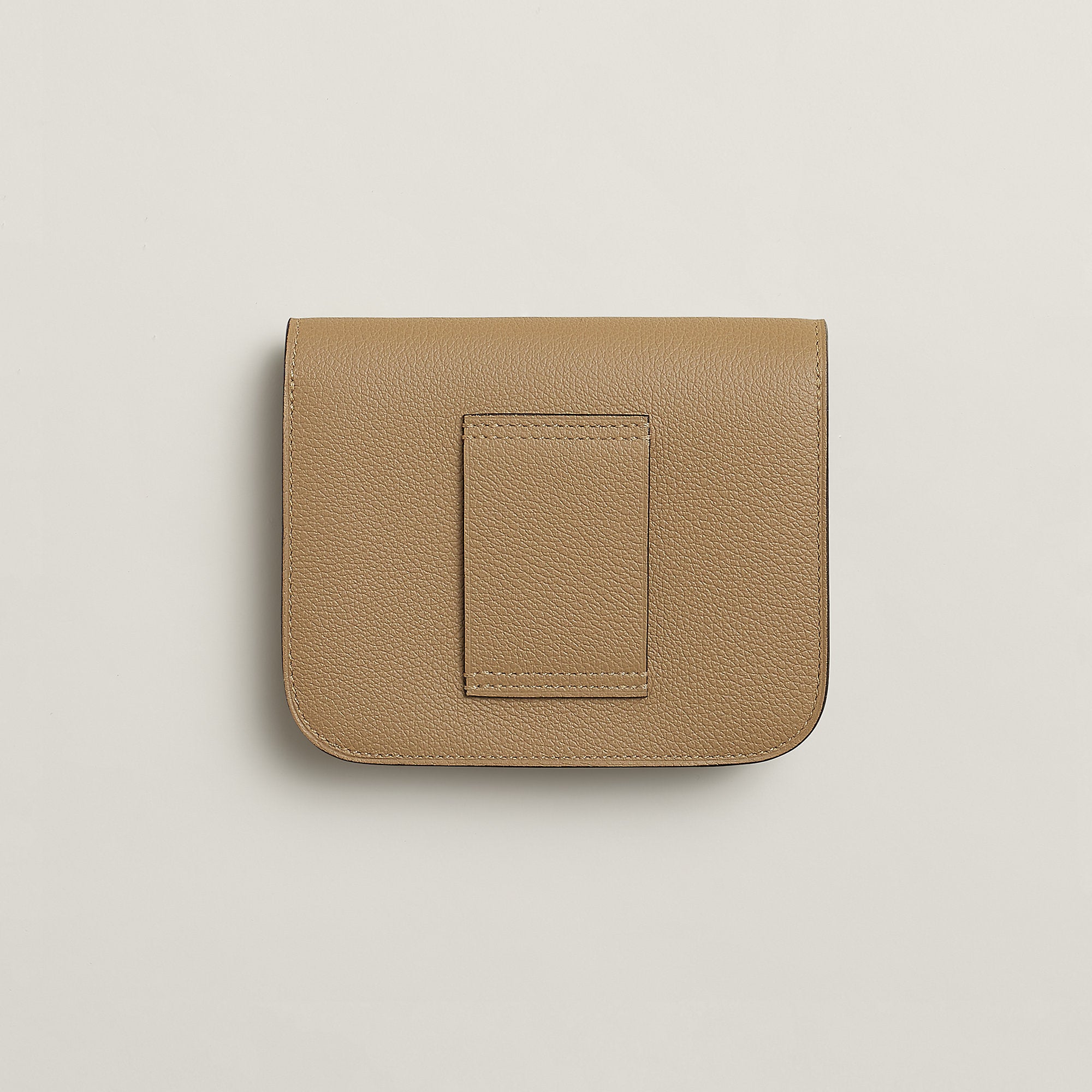  Hermes Constance Slim Bi Wallet Bleu Saphir