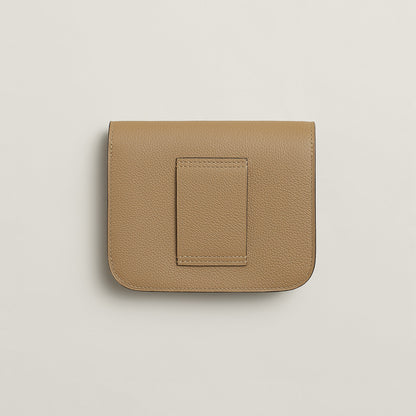  Hermes Constance Slim Bi Wallet Bleu Saphir