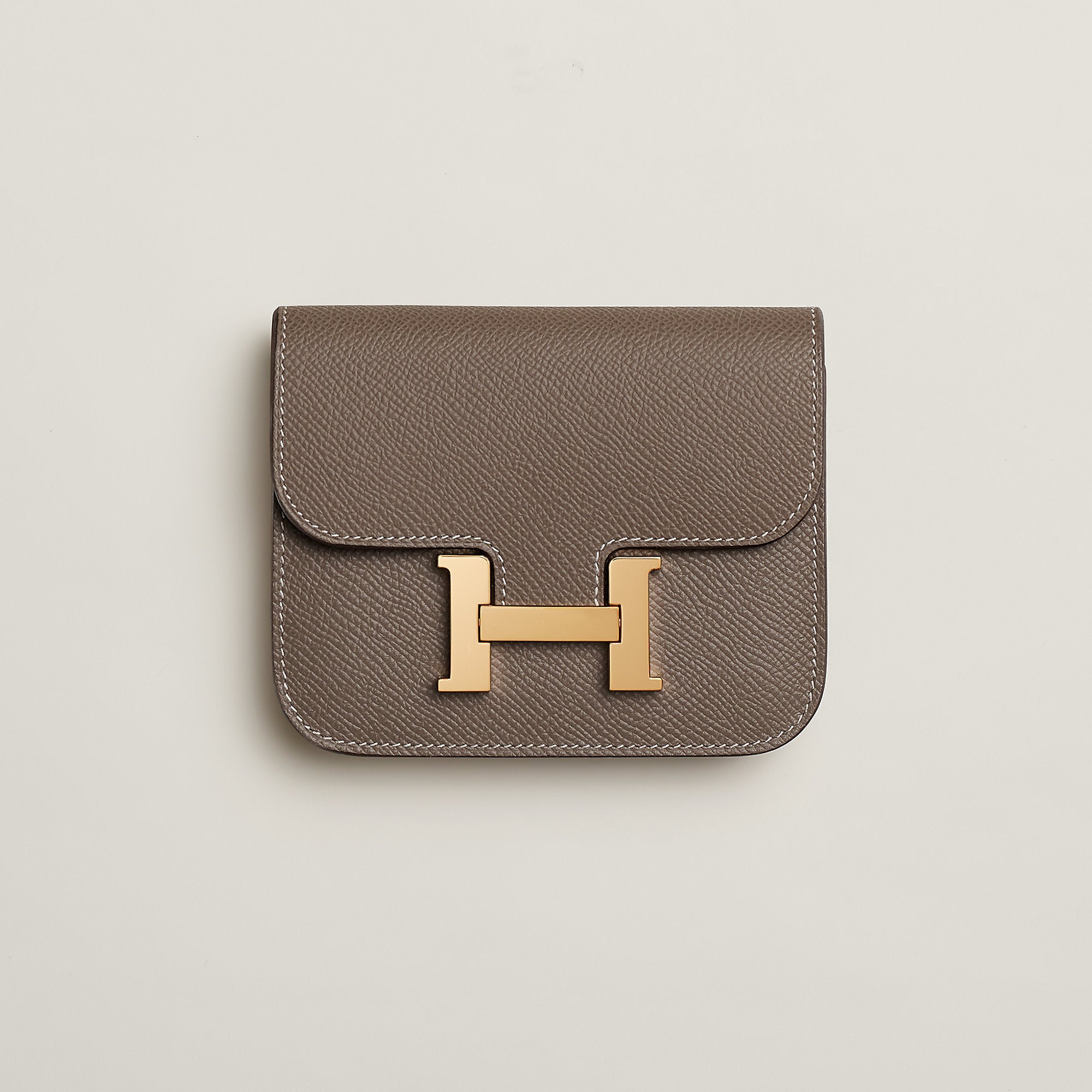  Hermes Constance Slim Wallet Alezan