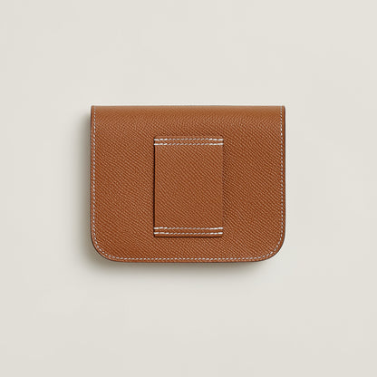  Hermes Constance Slim Wallet Alezan