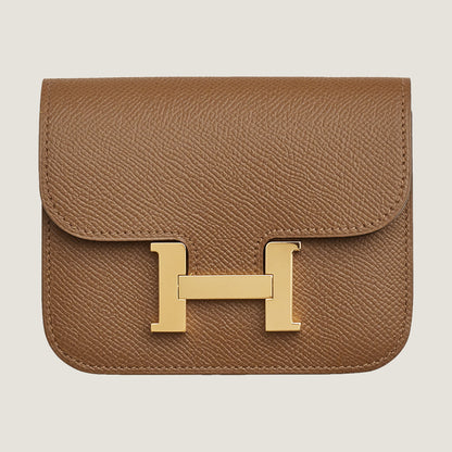 Hermes Constance Slim Wallet Alezan