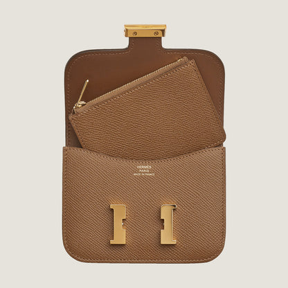  Hermes Constance Slim Wallet Alezan