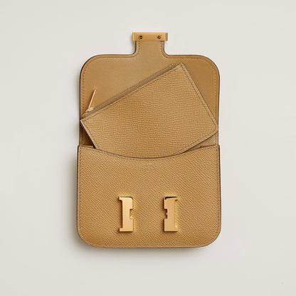  Hermes Constance Slim Wallet Alezan