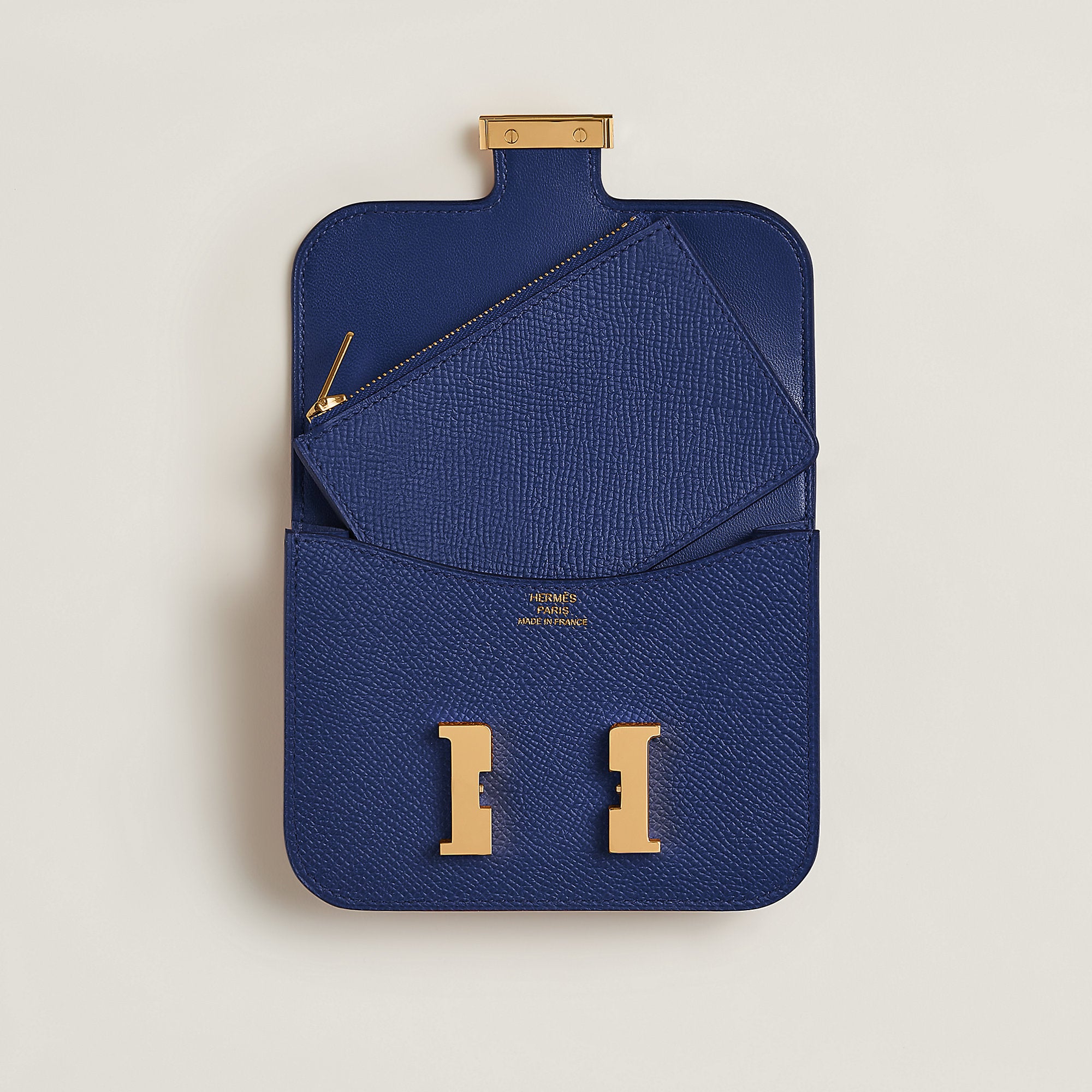  Hermes Constance Slim Wallet Alezan