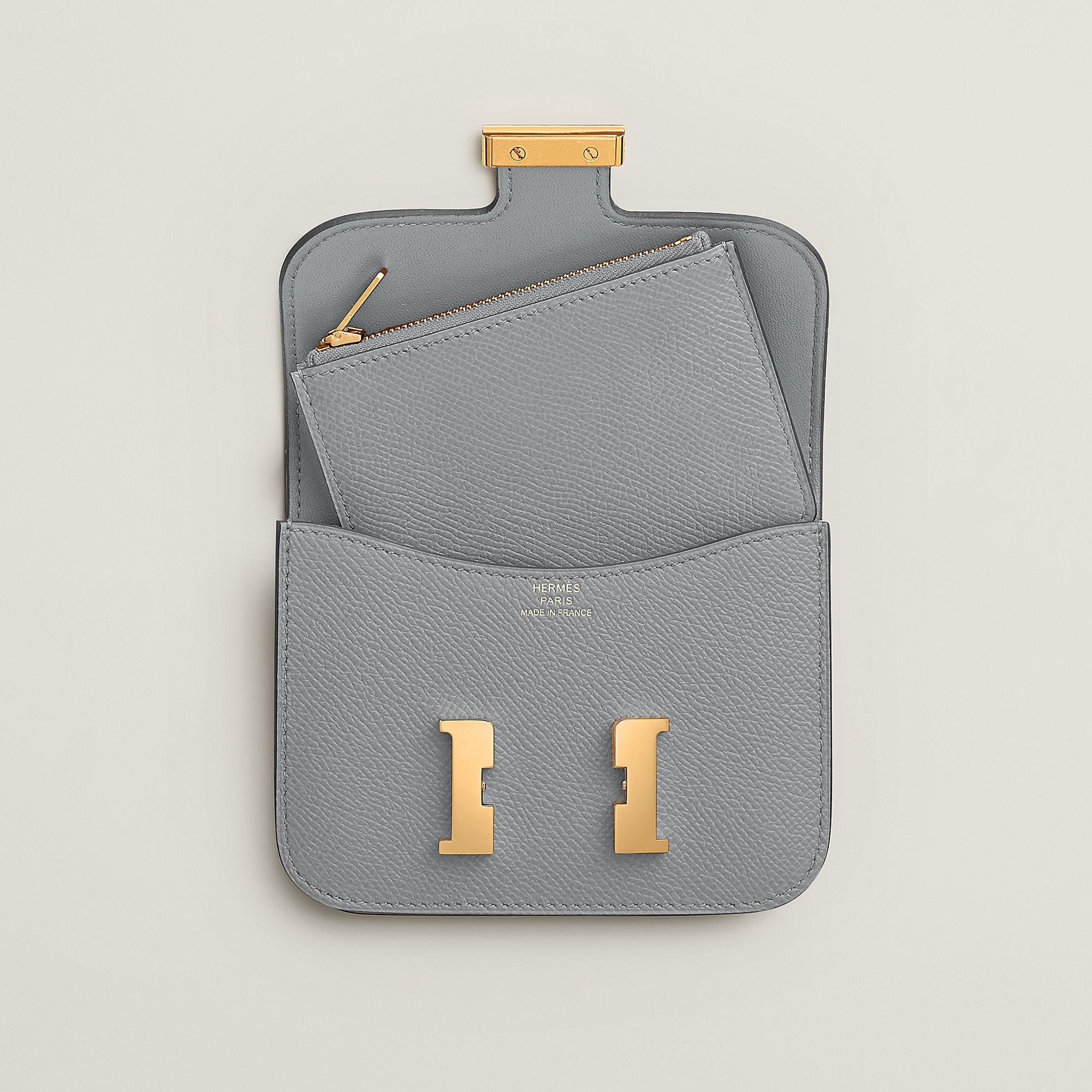  Hermes Constance Slim Wallet Alezan