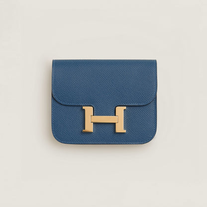  Hermes Constance Slim Wallet Alezan
