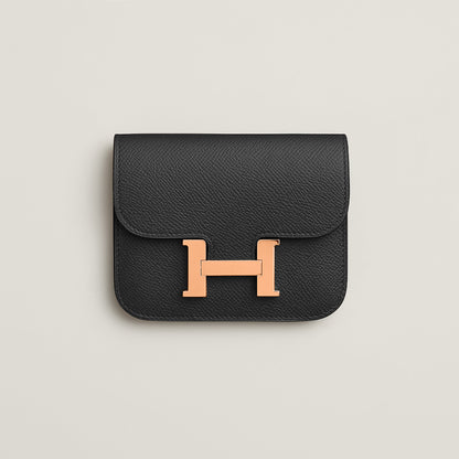  Hermes Constance Slim Wallet Alezan