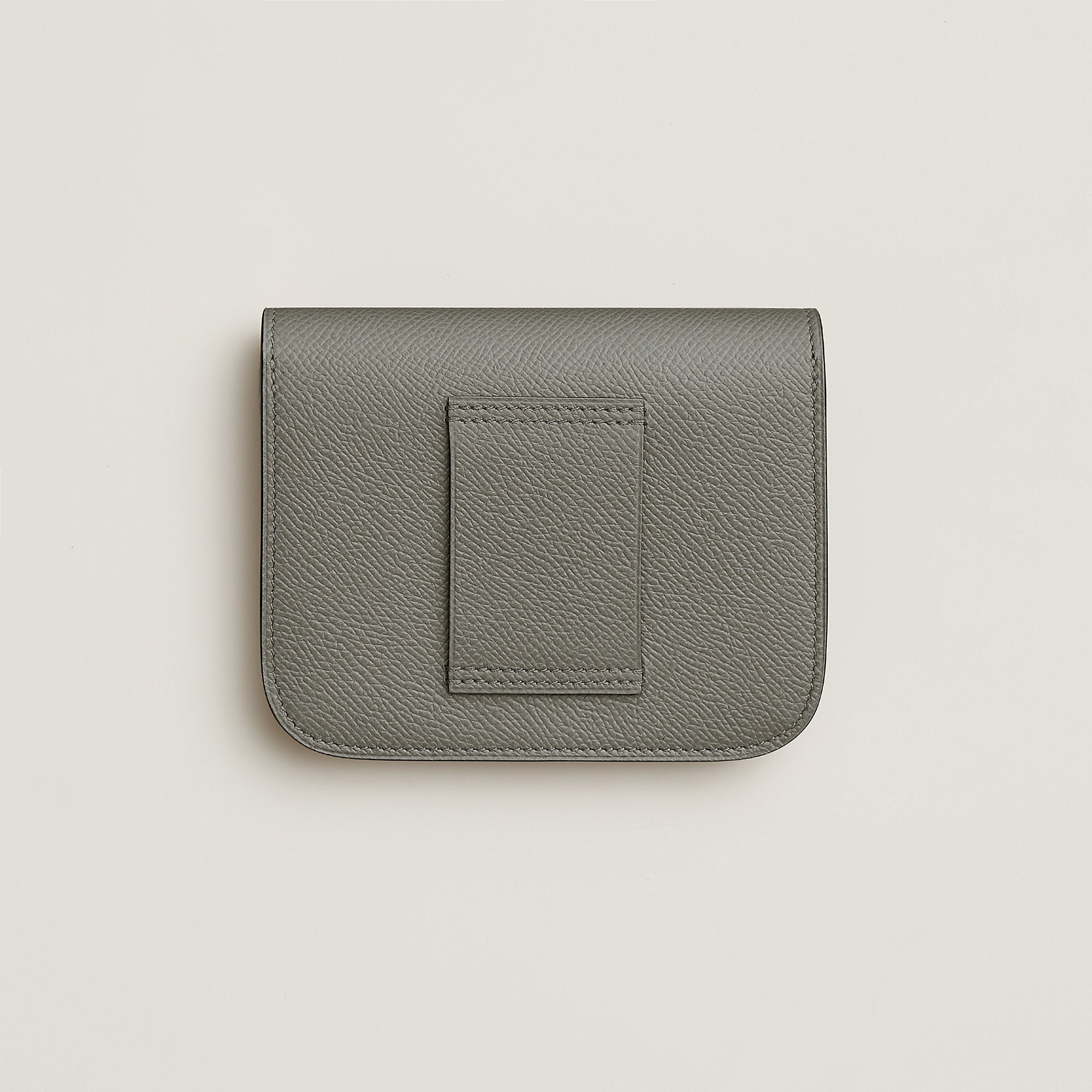  Hermes Constance Slim Wallet Gris Meyer