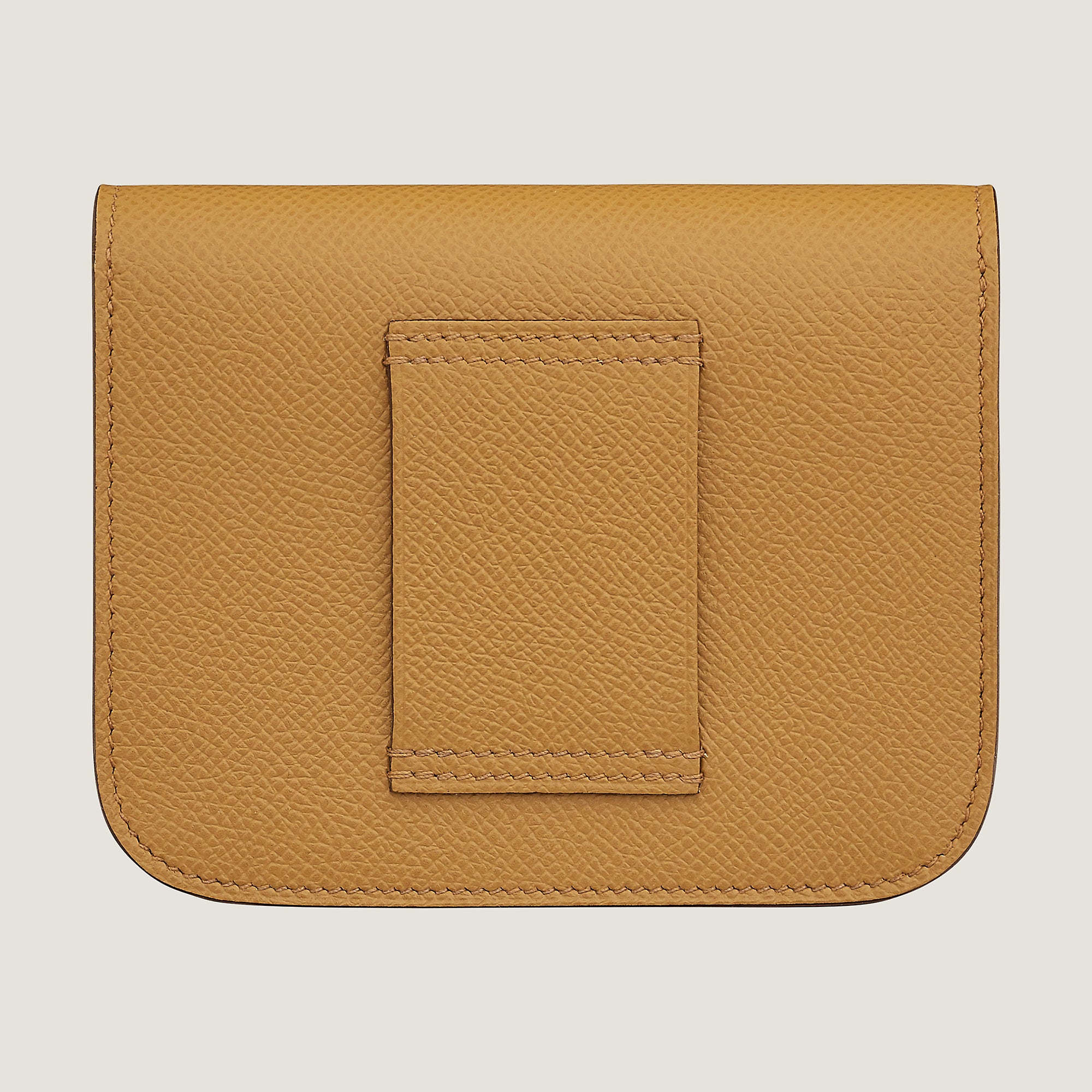  Hermes Constance Slim Wallet Alezan