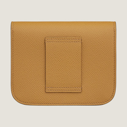  Hermes Constance Slim Wallet Alezan