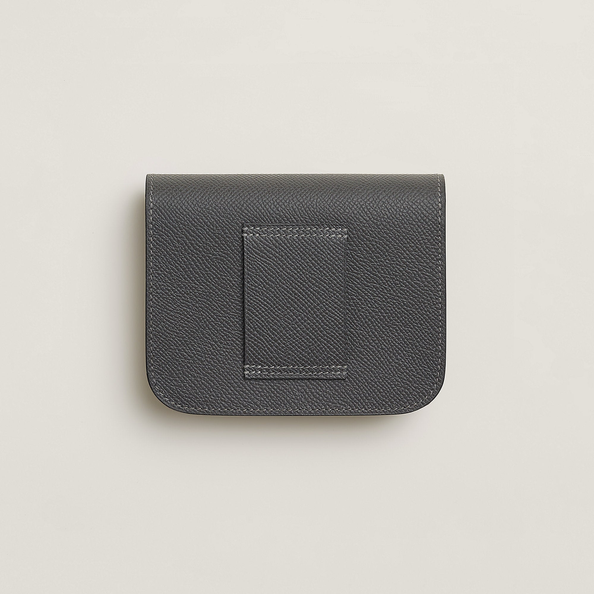  Hermes Constance Slim Wallet Graphite