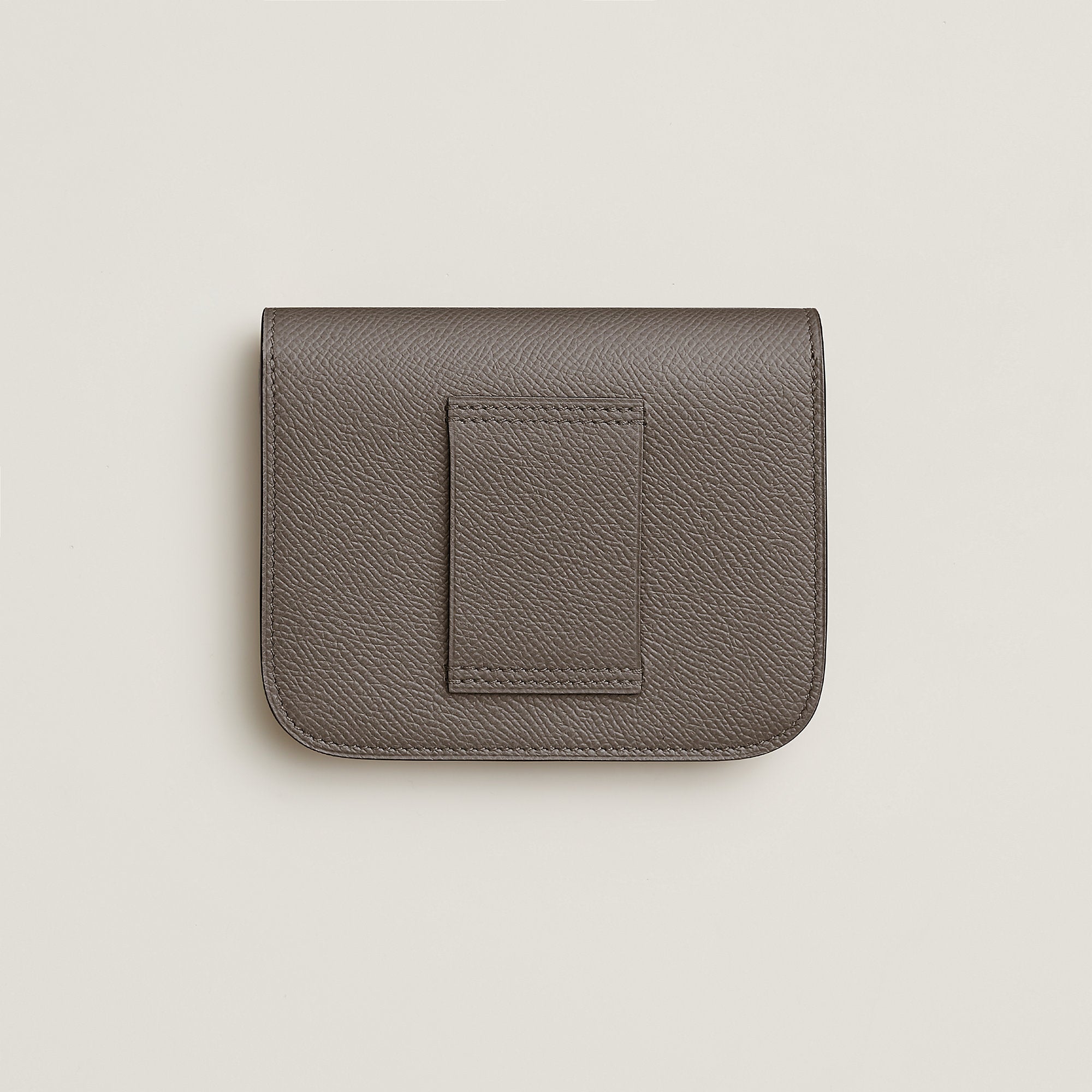  Hermes Constance Slim Wallet Gris Tain