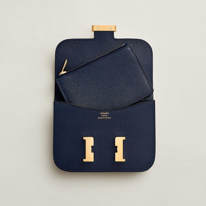  Hermes Constance Slim Wallet Alezan