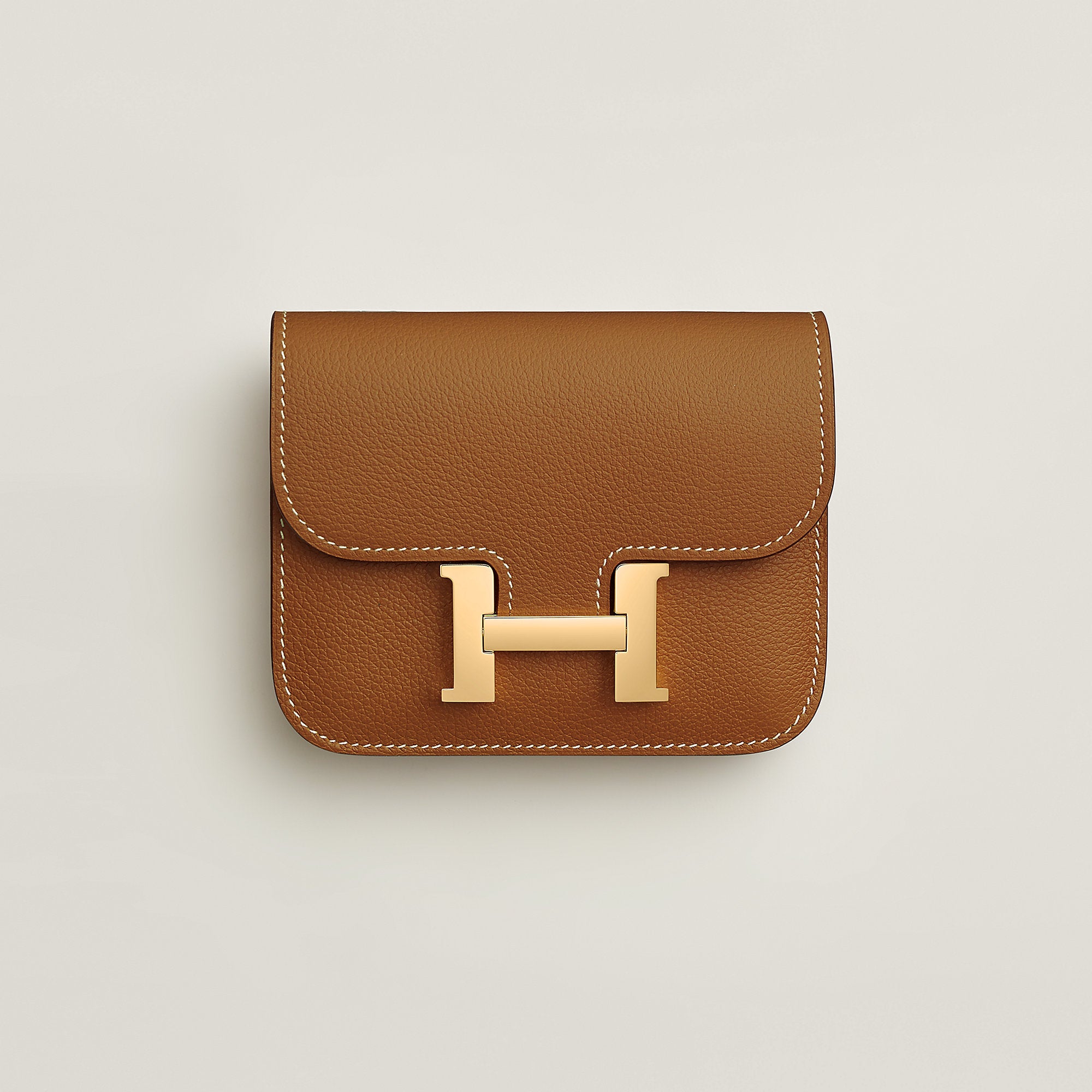  Hermes Constance Slim Wallet Alezan
