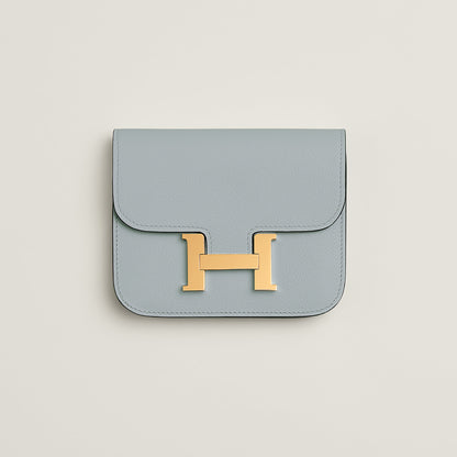  Hermes Constance Slim Wallet Alezan