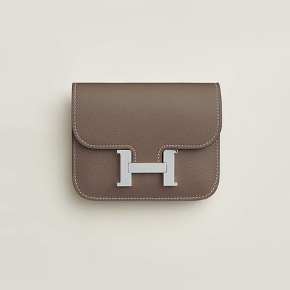  Hermes Constance Slim Wallet Alezan