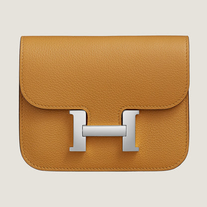  Hermes Constance Slim Wallet Alezan