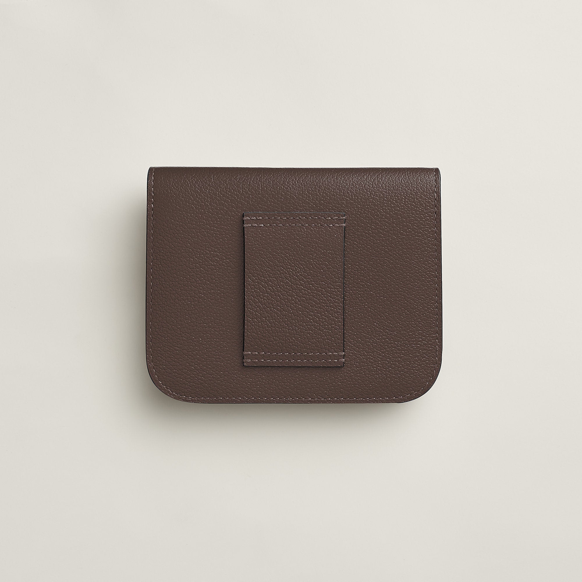  Hermes Constance Slim Wallet Moka