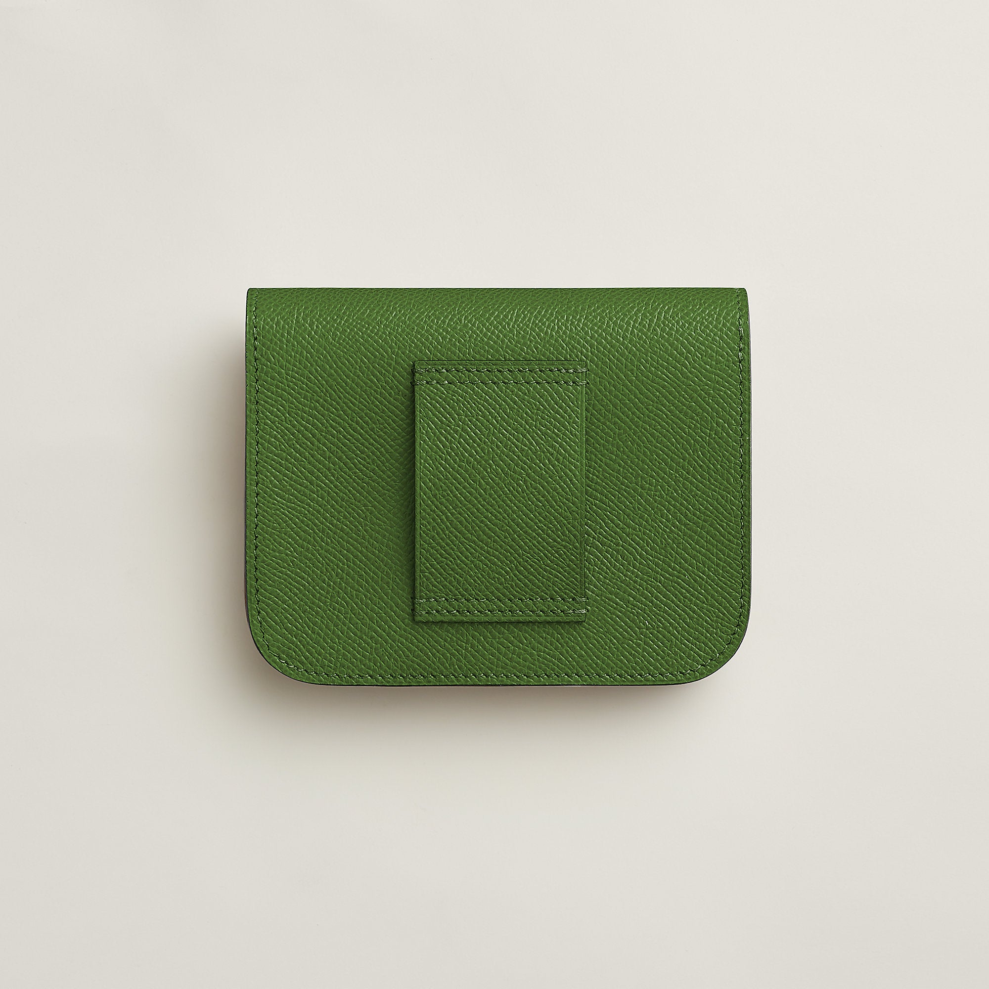  Hermes Constance Slim Wallet Navy