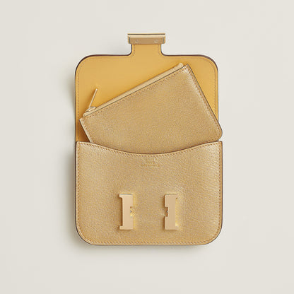  Hermes Constance Slim Wallet Alezan