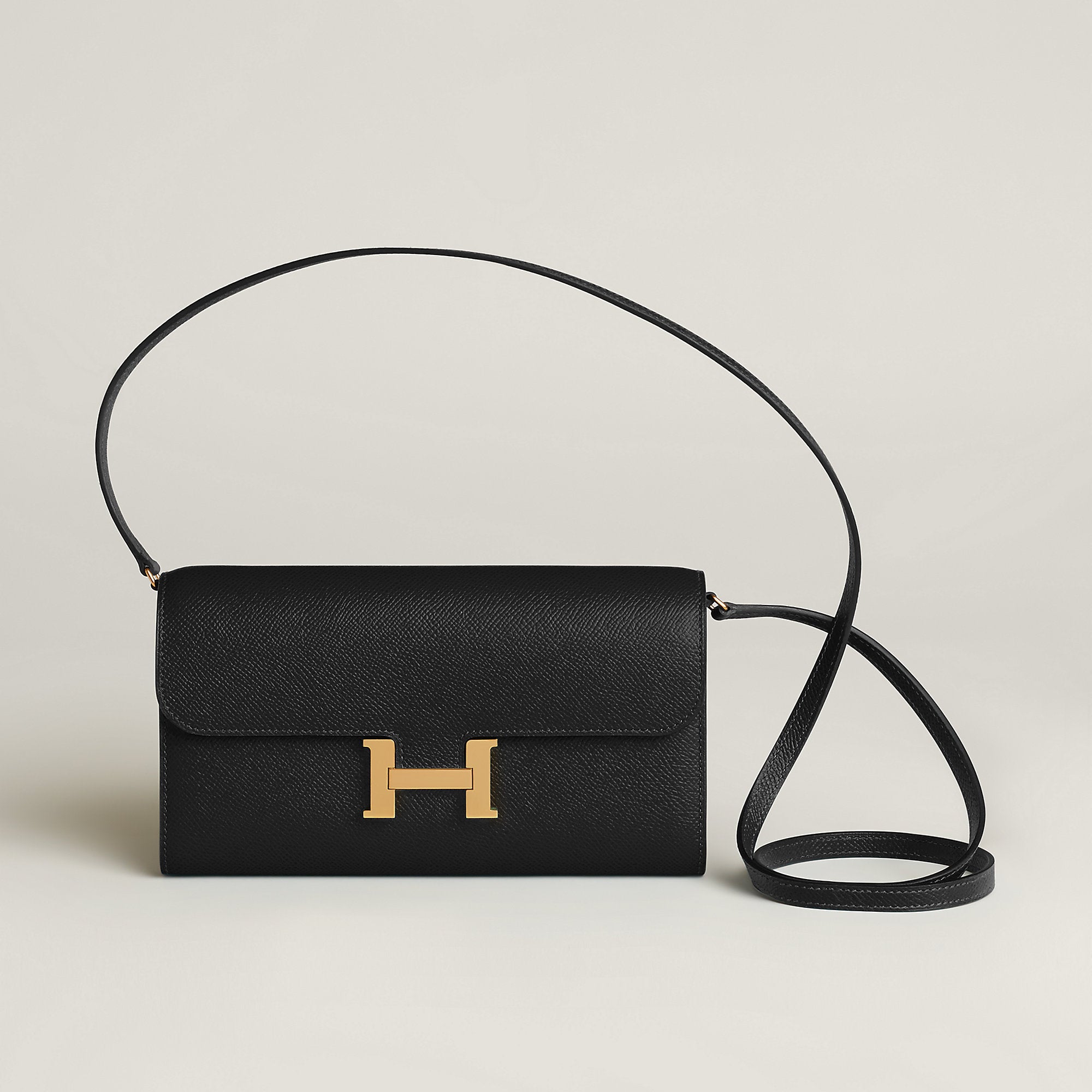  Hermes Constance To Go Wallet Noir
